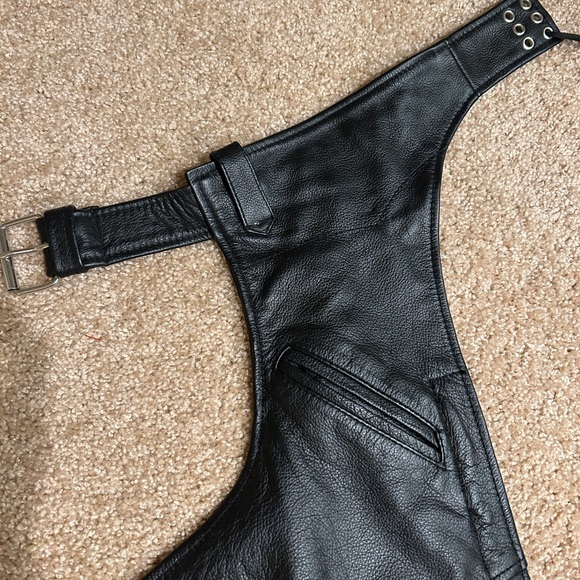 FMC (First Manufacturing Co.) Leather Chaps - Picture 7 of 11